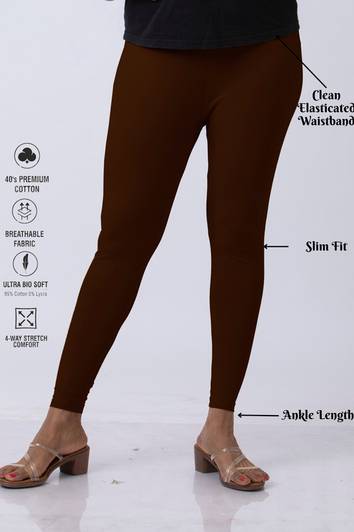 Lady Luxe Ankle Length  Ethnic Wear Legging