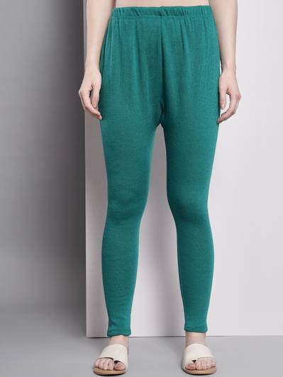 Soft Colors Ankle Length  Winter Wear Legging