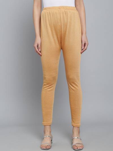 Soft Colors Ankle Length  Winter Wear Legging