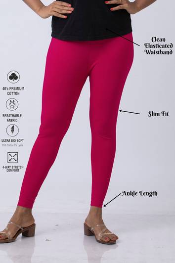 Lady Luxe Ankle Length  Ethnic Wear Legging