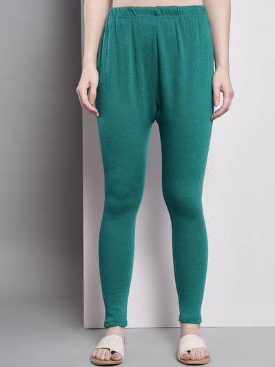 Soft Colors Ankle Length  Winter Wear Legging