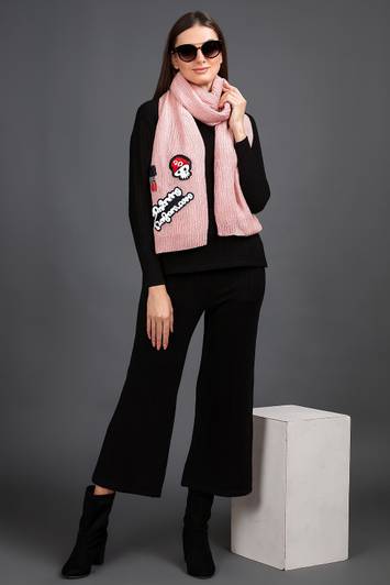 vesture Applique Women Muffler