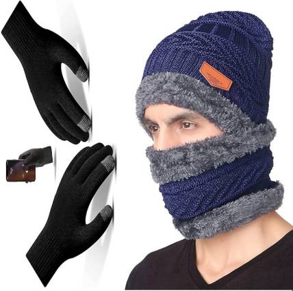 ZAUKY Solid Men Muffler