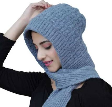 KRIPKROP Self Design Women Muffler