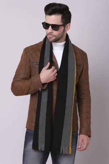 SCHp Striped Men Muffler