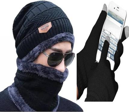 WIDERZONE Solid Men Muffler