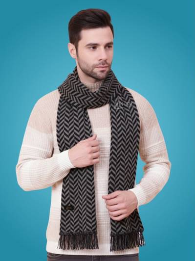 MHAX Striped Men Muffler