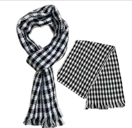 Atooz Solid, Striped, Applique, Self Design, Embellished Men Muffler