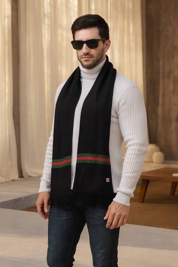 SCHp Striped Men Muffler