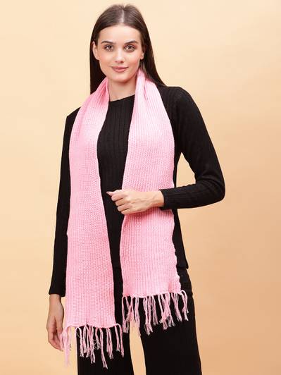 vesture Self Design Women Muffler