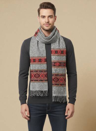 GREEN AGRITECH Woven Men Muffler