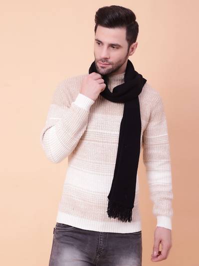 vesture Self Design, Solid, Woven Men Muffler