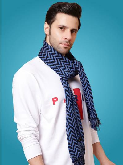 MHAX Striped Men Muffler