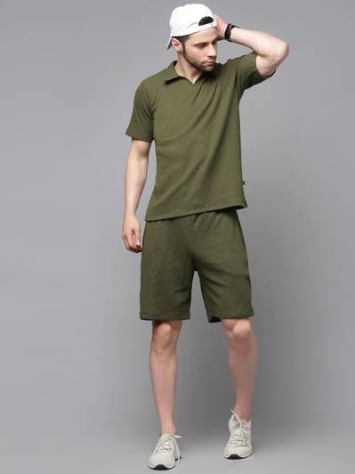 RIGO Tshirt Regular Shorts Co-ords Set
