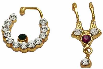 Vadaamalar Metal Nose Ring Set