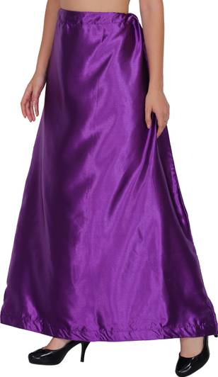 Rtdesigns RT-SP-23-DARK PURPLE Satin Blend Petticoat