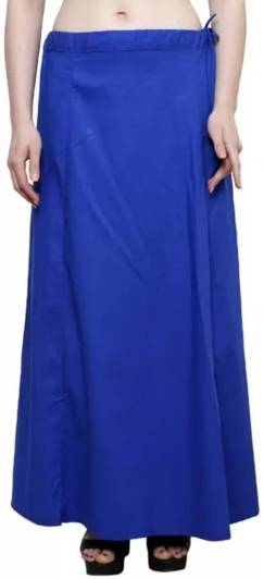 Yll fashion Blue colour Pure cotton petticoat for women Pure Cotton Petticoat