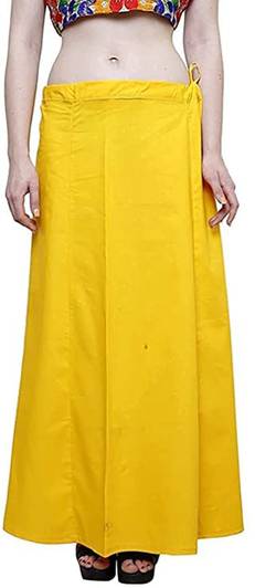 Citix Women's Indian Readymade Inskirt Saree petticoats Pure Cotton Petticoat