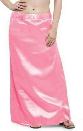 Herbisense Pink Satin Petticoat 001 Silk Blend Petticoat
