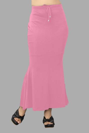 Ozberk Creation INF_Fish_Light Pink_L_Saree Shapewear shapewear petticoat For Women Lycra Blend Petticoat