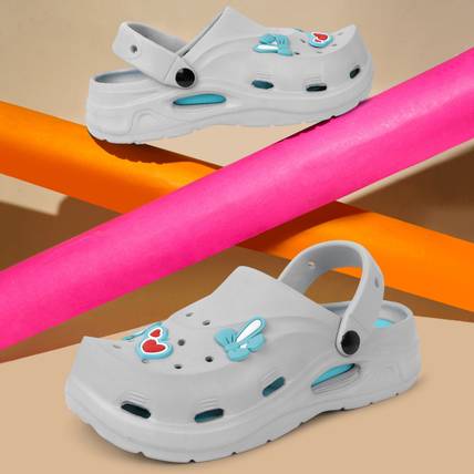 Birde Girls Buckle Clogs