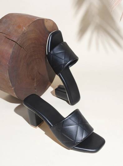 TRYME Girls Slip-on Heels