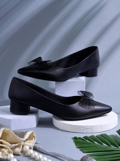 SHOETOPIA Girls Slip on Ballerinas