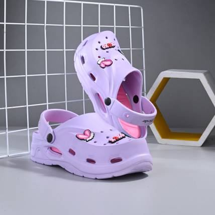 Birde Girls Buckle Clogs