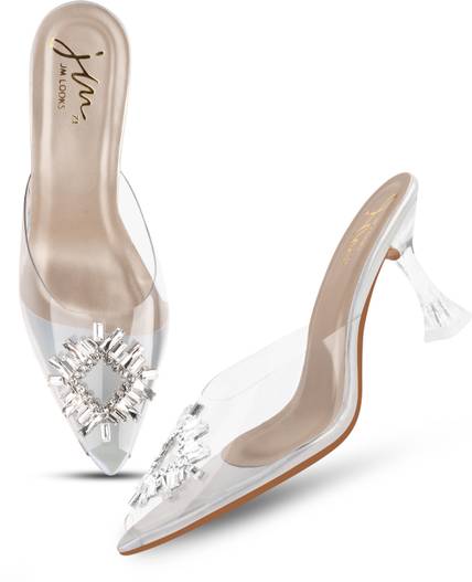 jm looks Girls Slip-on Heels