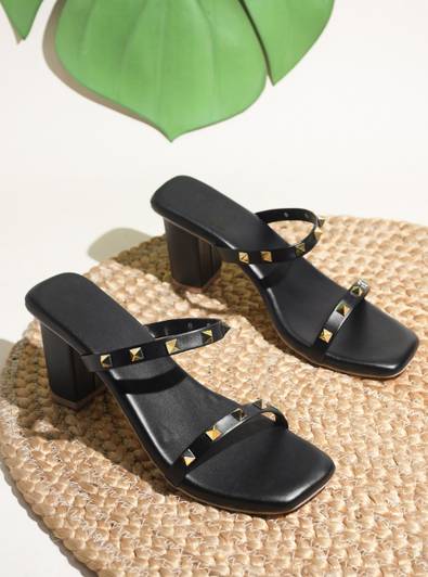 TRYME Girls Slip-on Heels