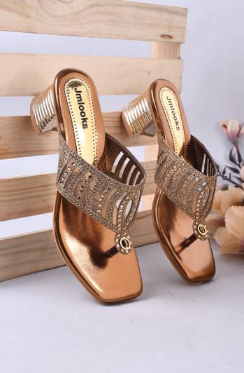 jm looks Girls Slip-on Heels