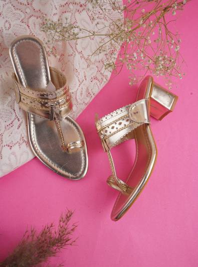 Hitway Girls Slip-on Heels