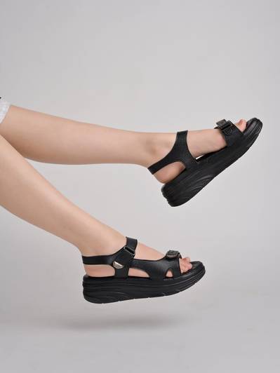 SHOETOPIA Girls Velcro Flats