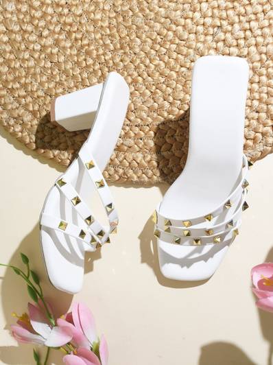 TRYME Girls Slip-on Heels