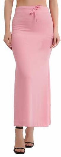 Yamunatexx SHAP_PINK Lycra Blend Petticoat