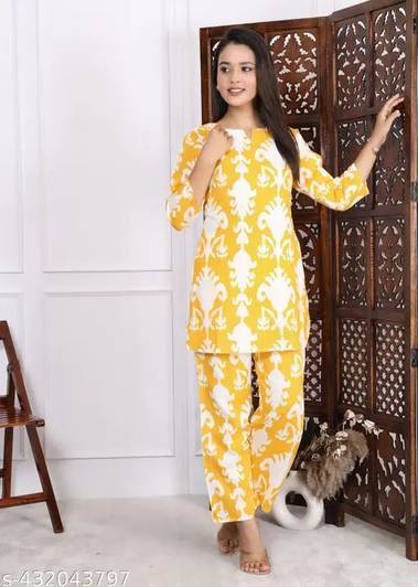 Uttam Top Pant Co-ords Set