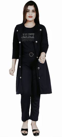 OMIOO Top Pant Western Set with Shrug