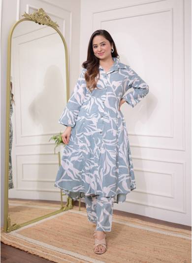 Sijopa Tunic Palazzos Co-ords Set