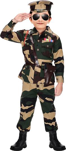 Chandrika Army 6 TO 12 MONTH Kids Costume Wear