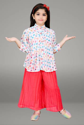NTDFASHION Girls Party(Festive) Top Pant