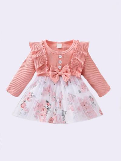 PAESANO ENTREPRISE Baby Girls Midi/Knee Length Casual Dress