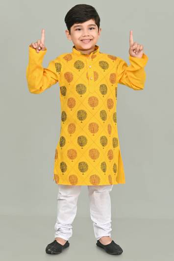NFC CREATION Boys Festive & Party, Wedding Kurta and Pyjama Set