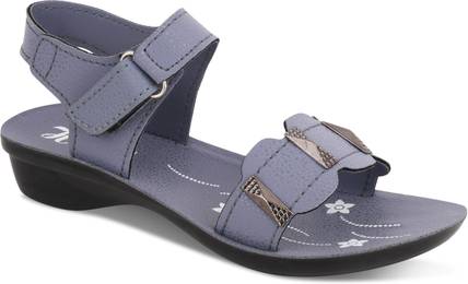 Heenaplus Girls Velcro Heels