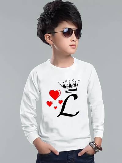 VABRU Boys Printed Polyester Regular T Shirt