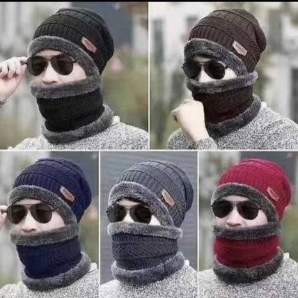 RADHE SALES Self Design Men Muffler