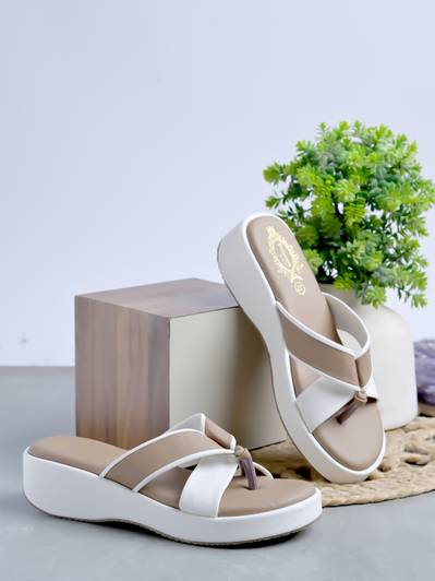 SHOETOPIA Girls Slip-on Wedges