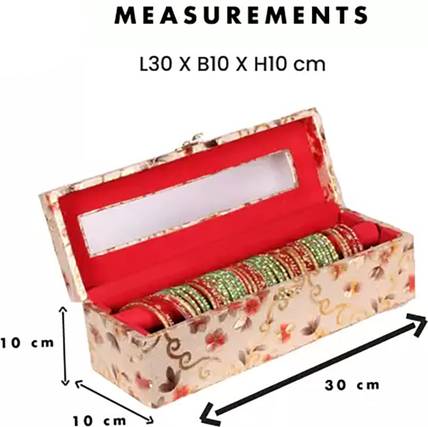 CGC Best Premium Quality Single Rod Bangle Box wooden Vanity Box