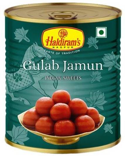 Haldiram's Nagpur Gulab Jamun Tin 1kg (Pack Of 1) Tin