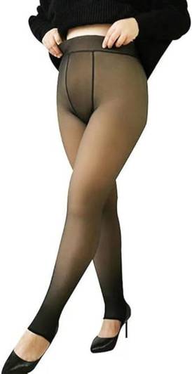 Lebami Warm Fleece Lined Leggings for Women Thick Thermal Leggings Women Pyjama Thermal