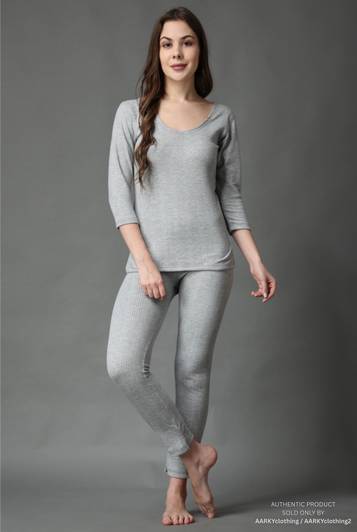OSWAAL Thermal wear for women set warmer for winter Women Top - Pyjama Set Thermal
